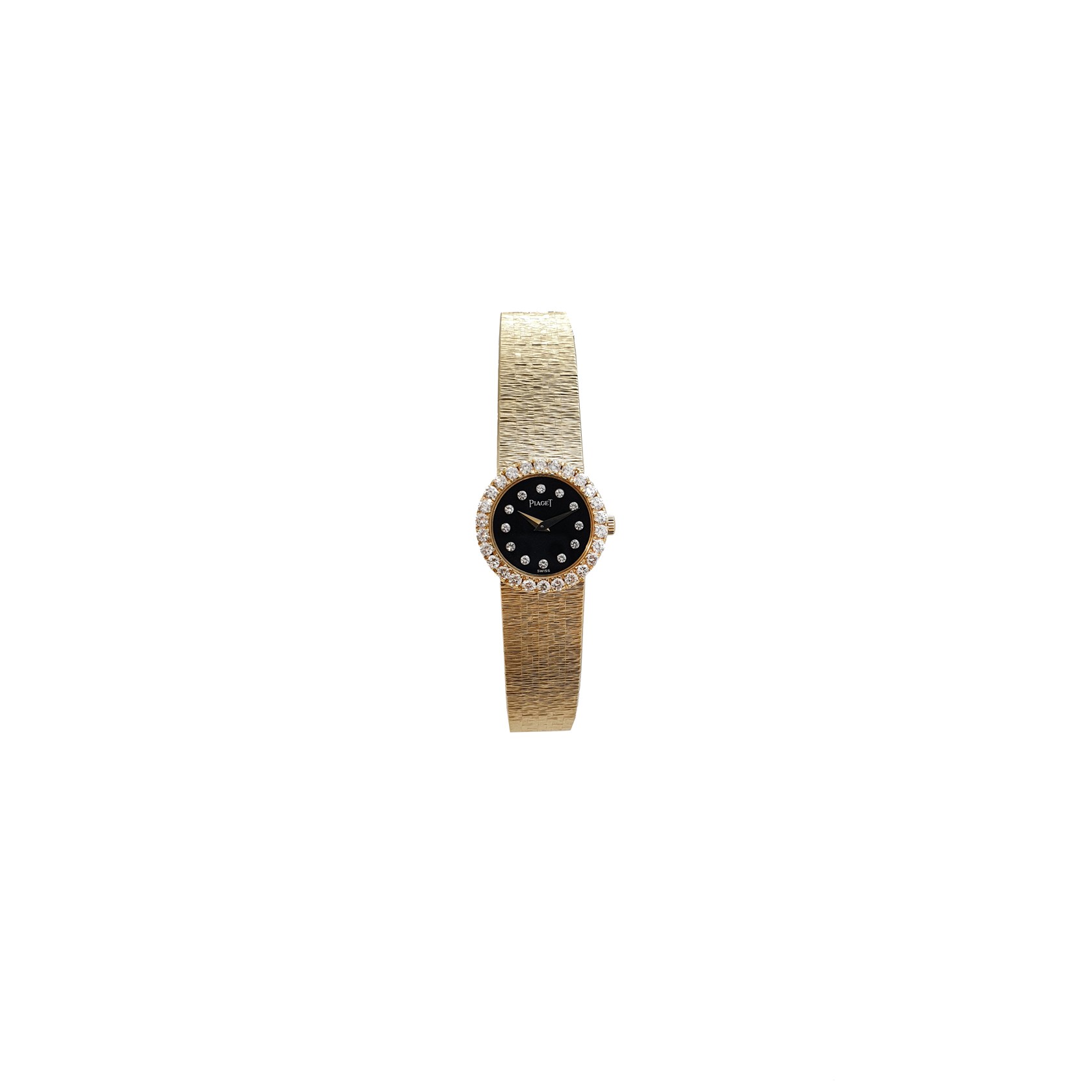 Piaget Ladies Vintage Watch - Black Dial