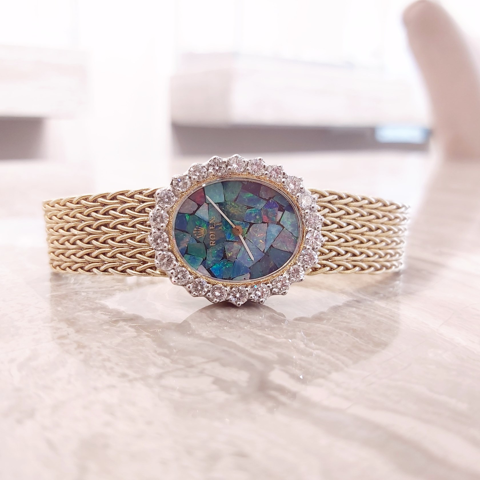 Rolex Ladies Vintage Watch - Opal Mosaic