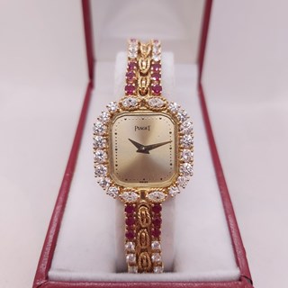 Piaget Ladies Vintage Watch - Ruby